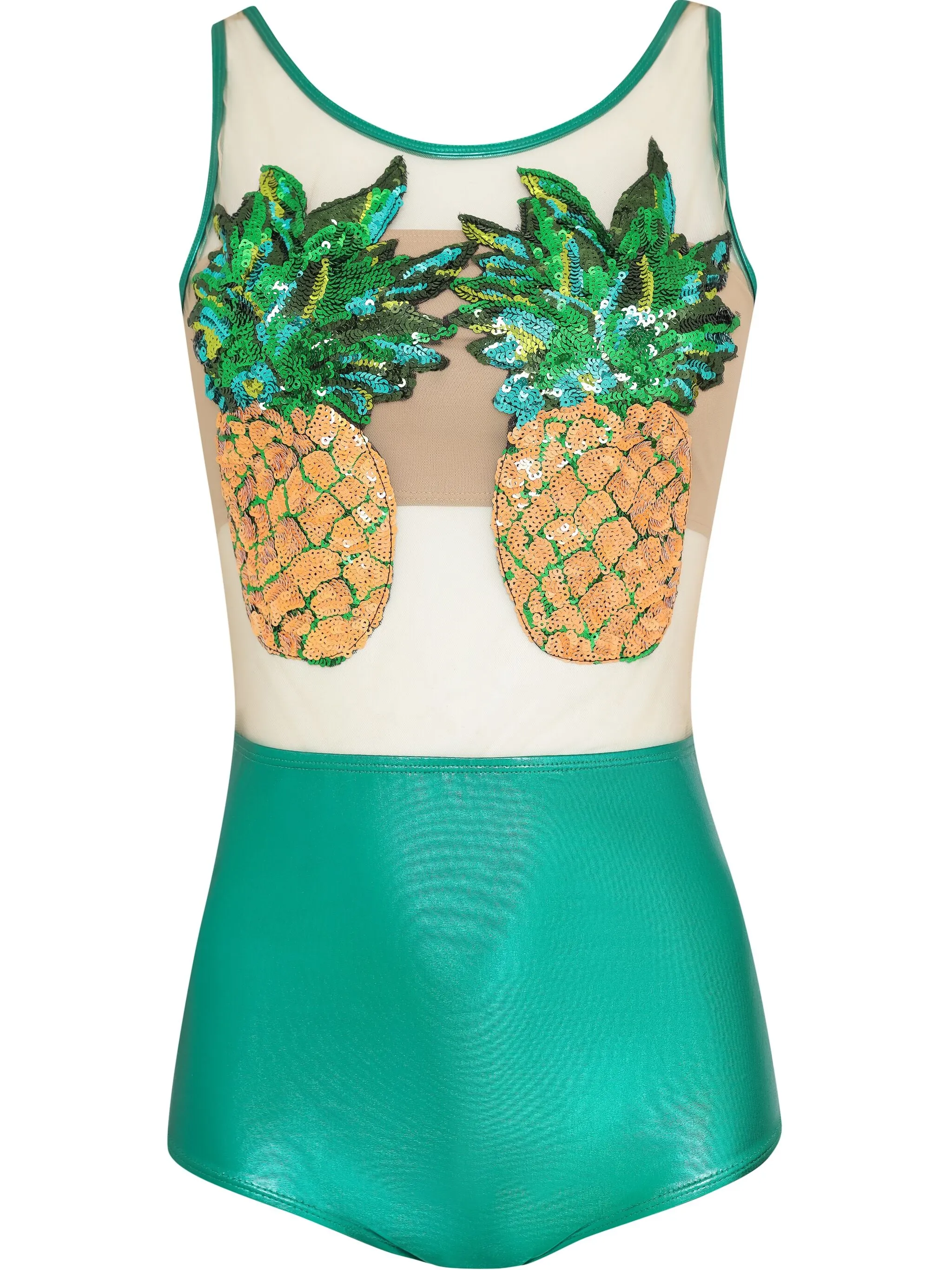 

Боди Abacaxi Carnaval/Festival Brigitte, зеленый