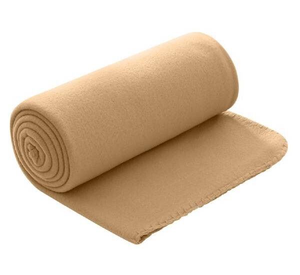 

Флисовое одеяло wometo basic Polar-Fleece, 130x160 см, бежевый