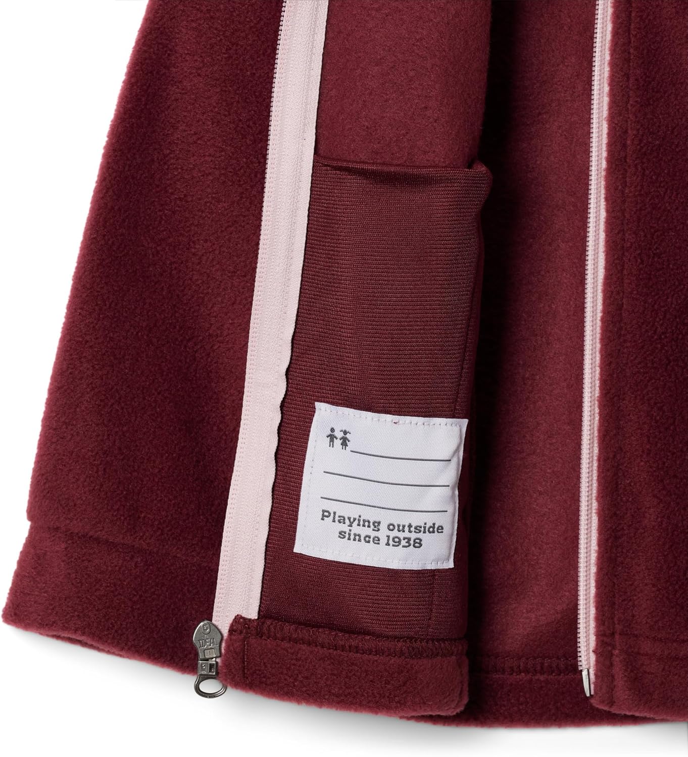 Флисовая куртка Columbia Unisex-Baby Benton Springs, Rich Wine — фото 3