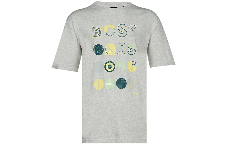 

Футболка мужская светло-серая HUGO BOSS