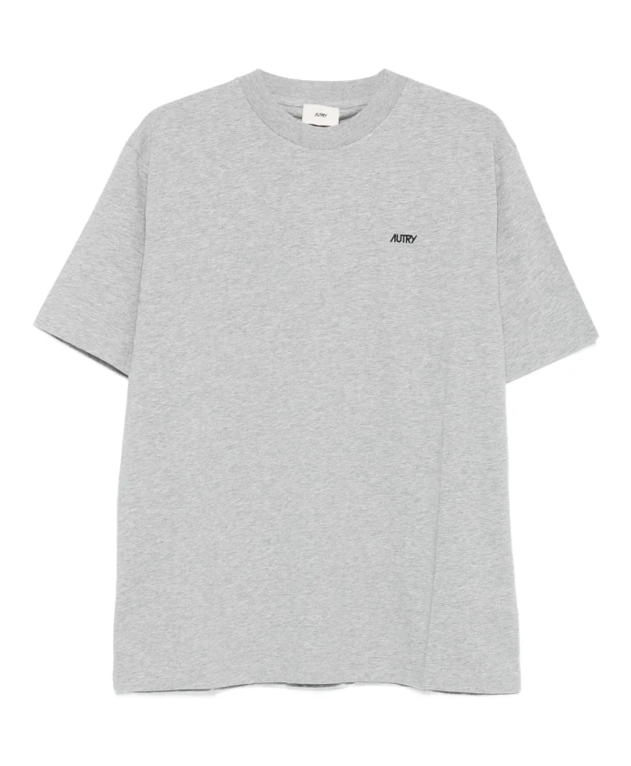 

Основная хлопковая футболка унисекс Autry, серый