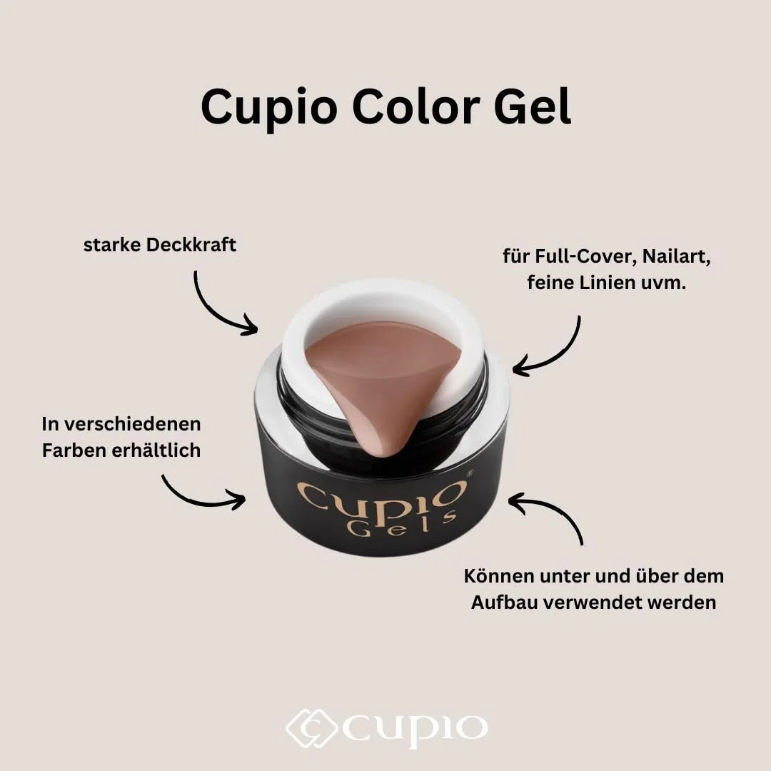 Гель Cupio Colour Gel Cherry Wine, 5 мл ‎Cupio — фото 2