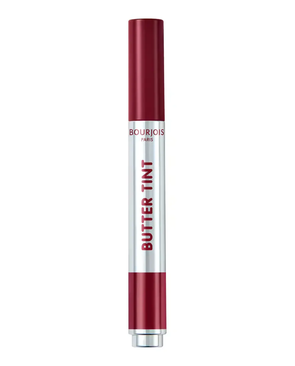 Бальзам для губ с блеском и оттенком Butter Tint Lip Glaze Bourjois, 06 Berry Coulis