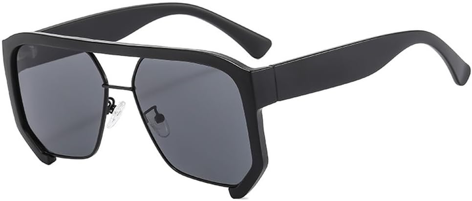 

Большие солнцезащитные очки для женщин и мужчин, с плоской верхней частью, крупные солнцезащитные очки для мужчин, роскошные, модные, винтажные, для активного отдыха generic, C1-15484