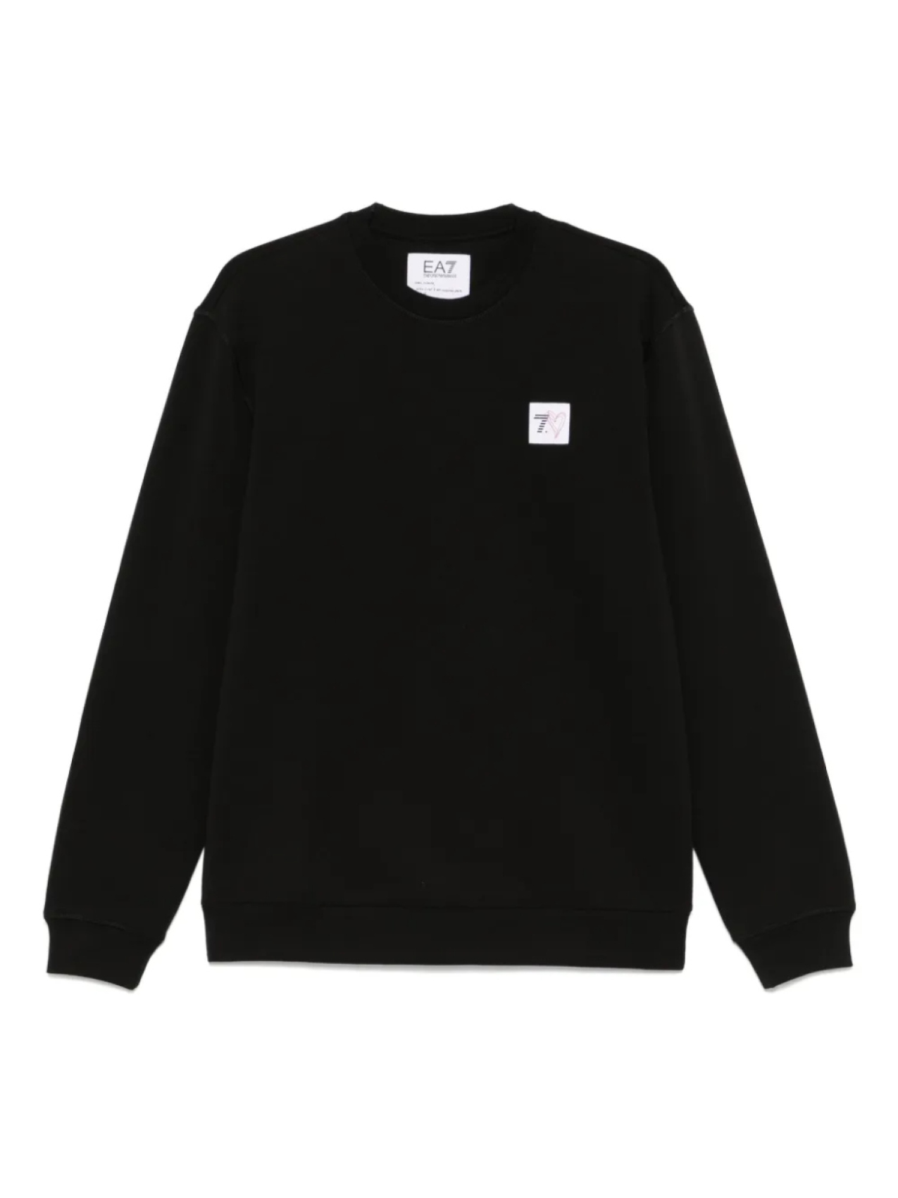 

Толстовка с графическим принтом Ea7 Emporio Armani, черный