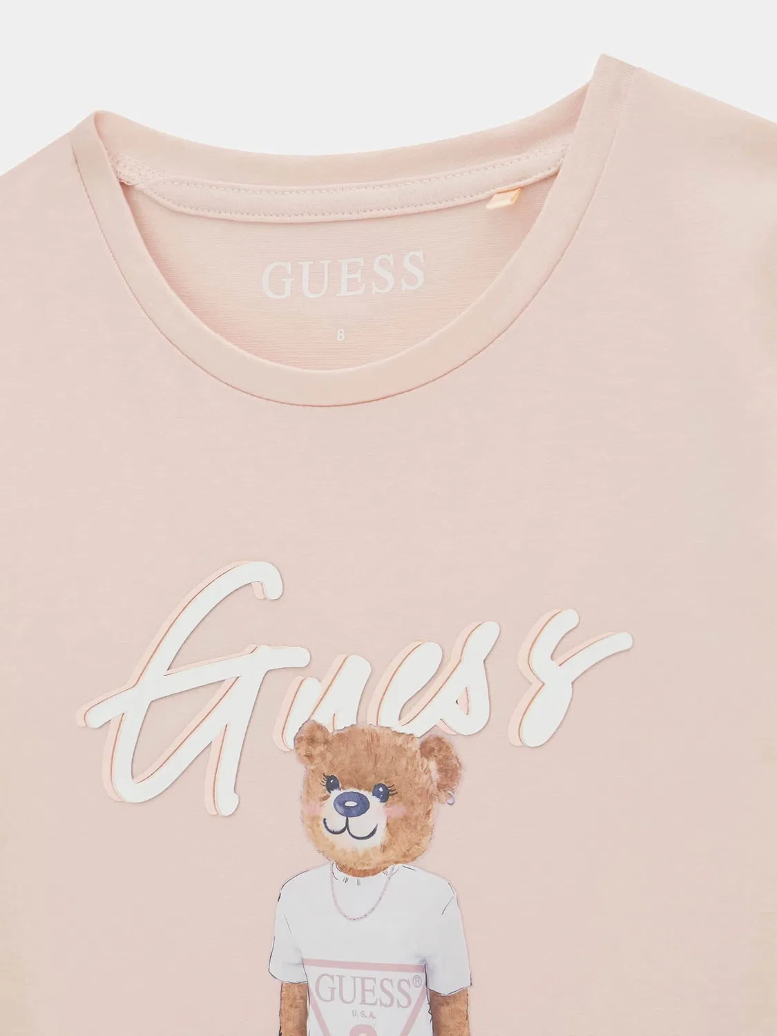 Футболка Guess, Dusky Pink — фото 3