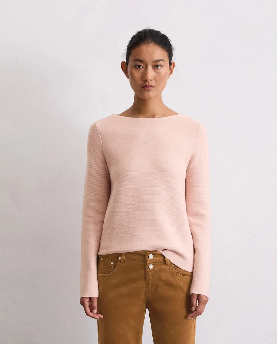 

Женские облегающие толстовки из экологичного хлопка MARC O'POLO, светло-розовый