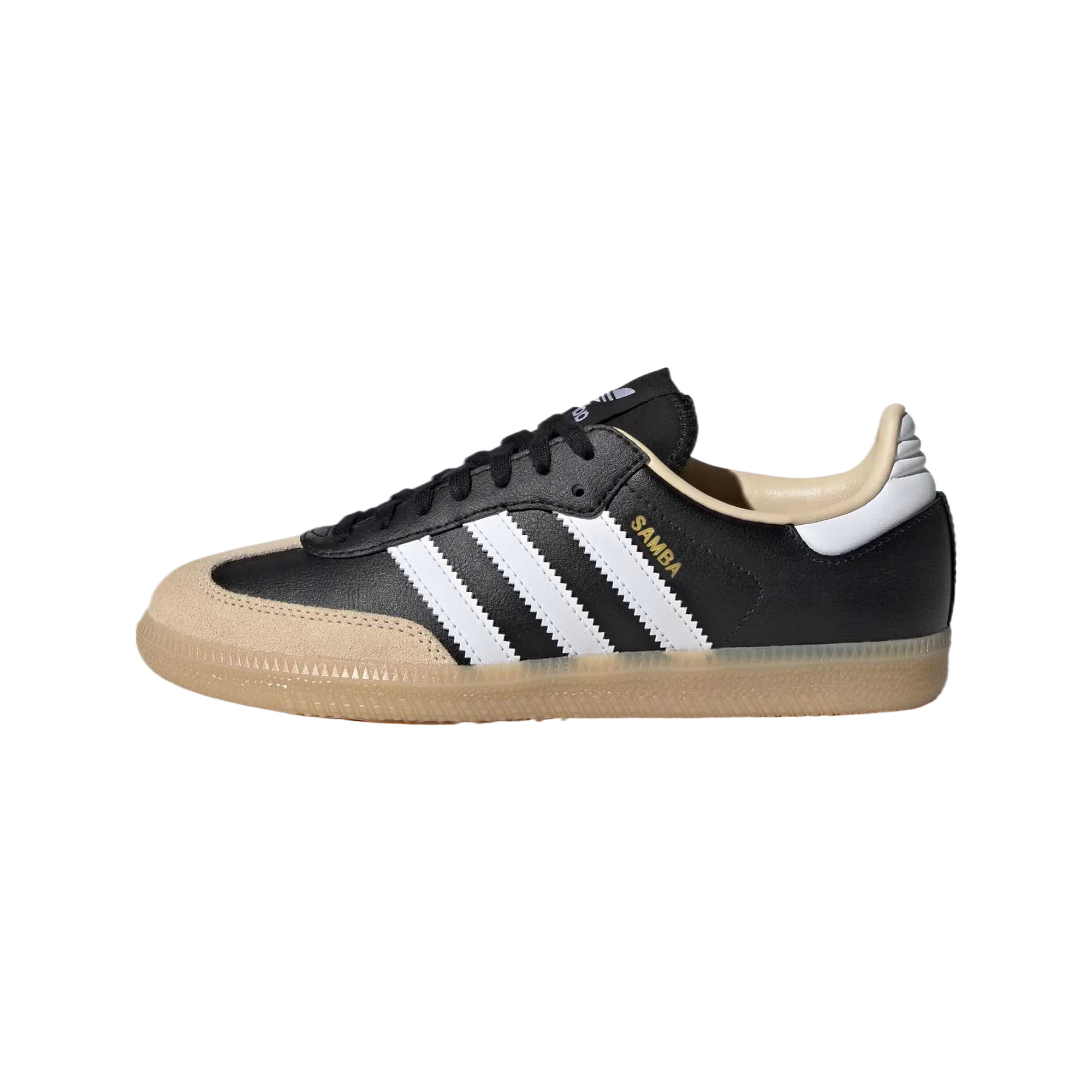 

Детские кроссовки SAMBA OG Low Top для подростков Adidas Originals, черный/бежевый