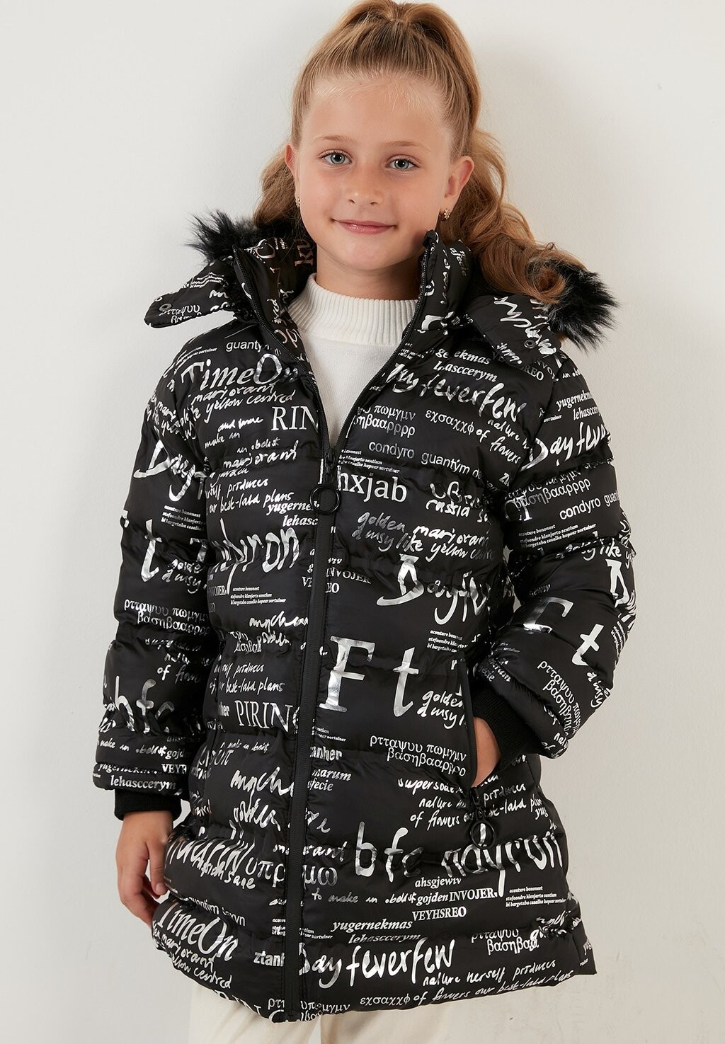 

Зимнее пальто Regular Fit LELA, черный