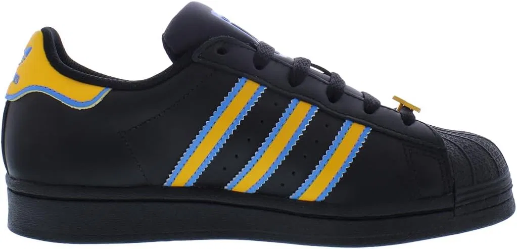 Кроссовки мужские Adidas, Core Black/Collegiate Gold/Pulse Blue-black — фото 2