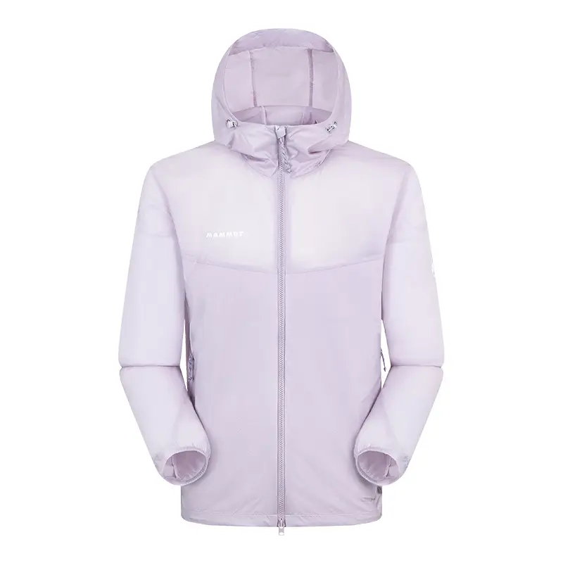 

MAMMUT Куртка Glider SS25 Light Perte AF азиатская версия мужская, White Rattan Purple