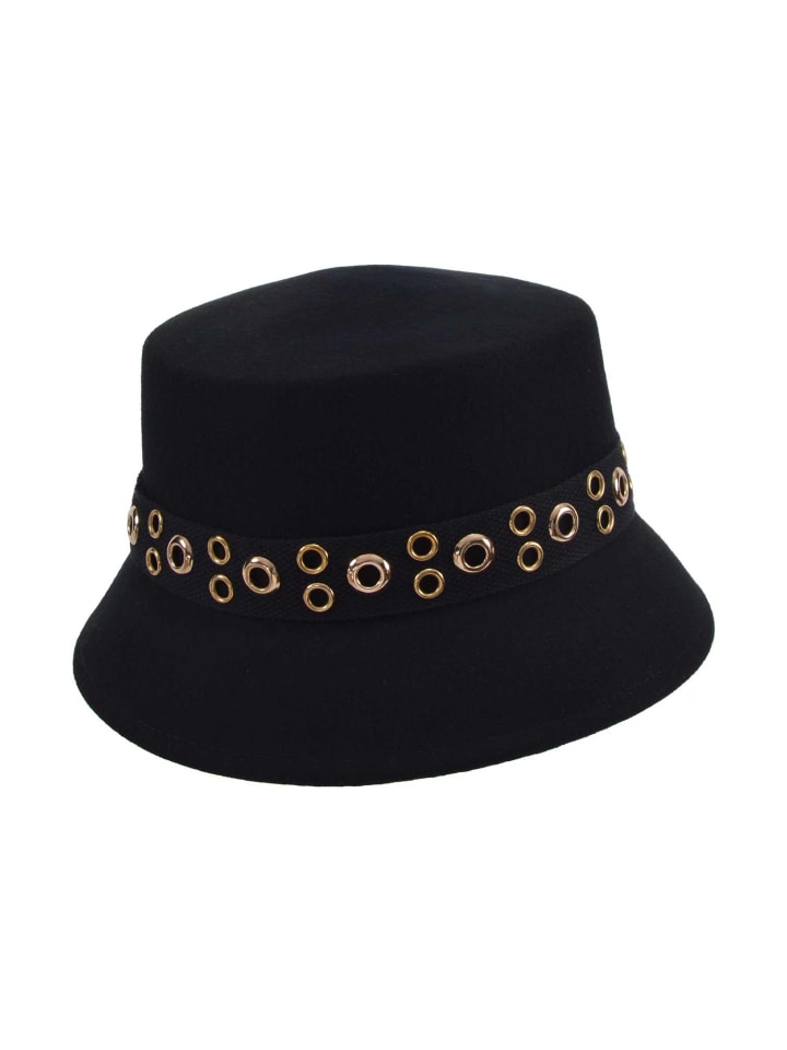 

Seeberger Черная фетровая шапка