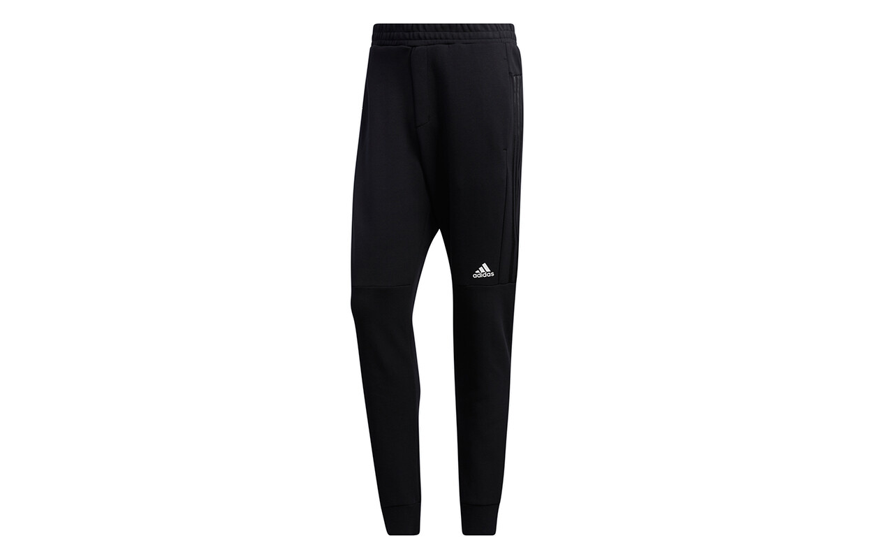 

Трикотажные спортивные штаны мужские черные Adidas, черный