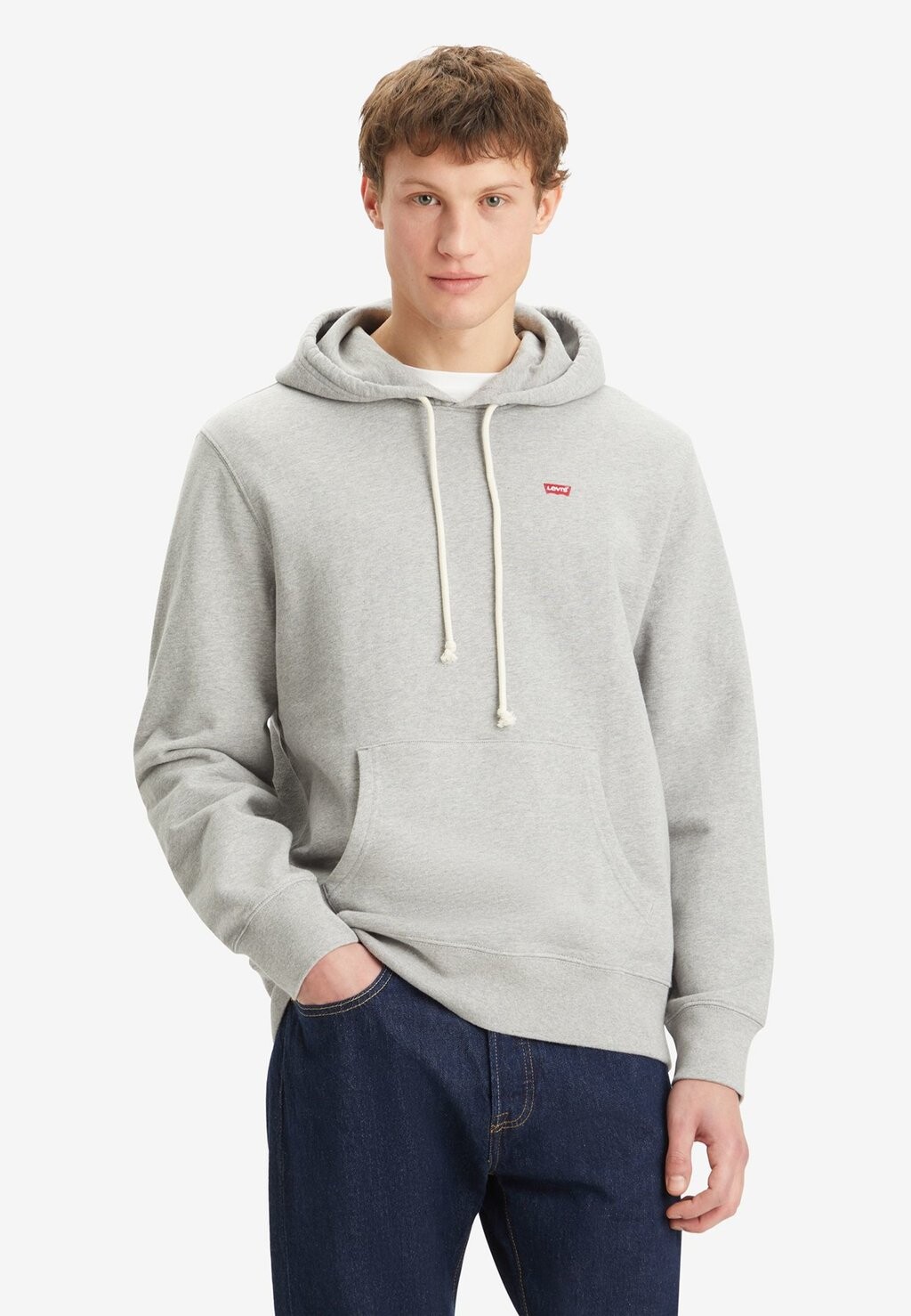Толстовка с капюшоном THE ORIGINAL HOODIE Levi's, пестрый серый — фото 4