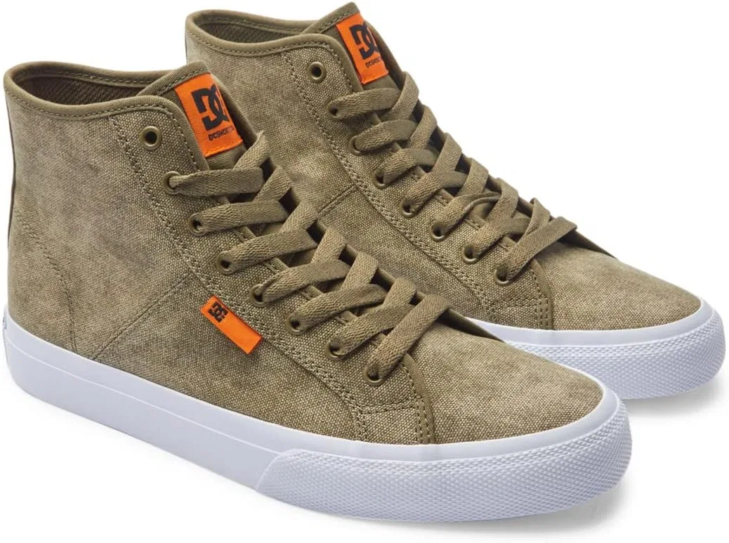 Мужские высокие кроссовки DC Shoes - Hightop Shoes for MenSneaker, Washed Olive