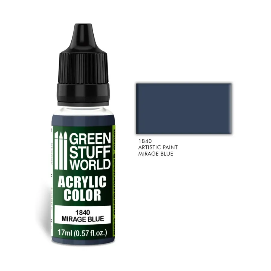 

Мираж Синий, Paint - Acrylic Color Paint - 17ml (Green Stuff World)