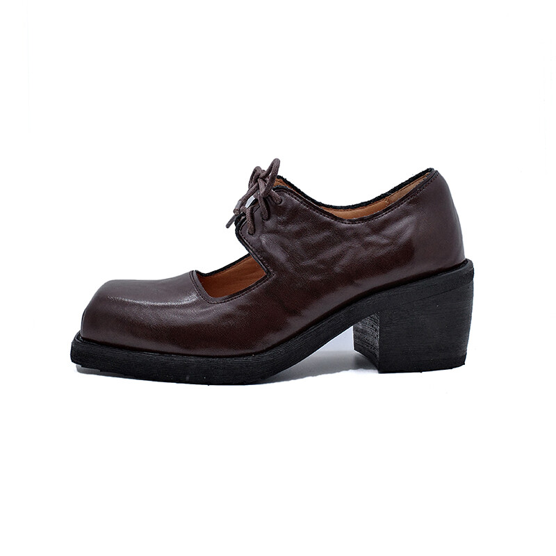 

Туфли женские повседневные Women's Casual Shoes Women's Mid-Top Zi Xiao, черный