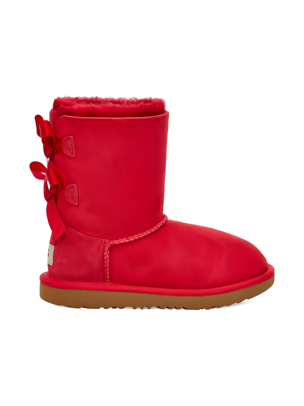 

Ботинки Bailey Bow II Ribbon Red UGG Kids, красный