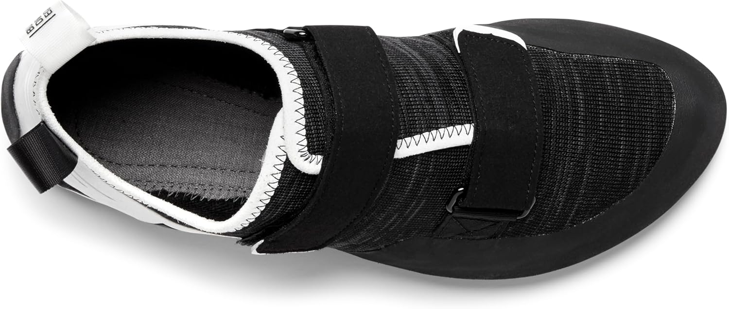 Мужские скальные туфли Black Diamond M Momentum с шнуровкой, белый/черный — фото 3