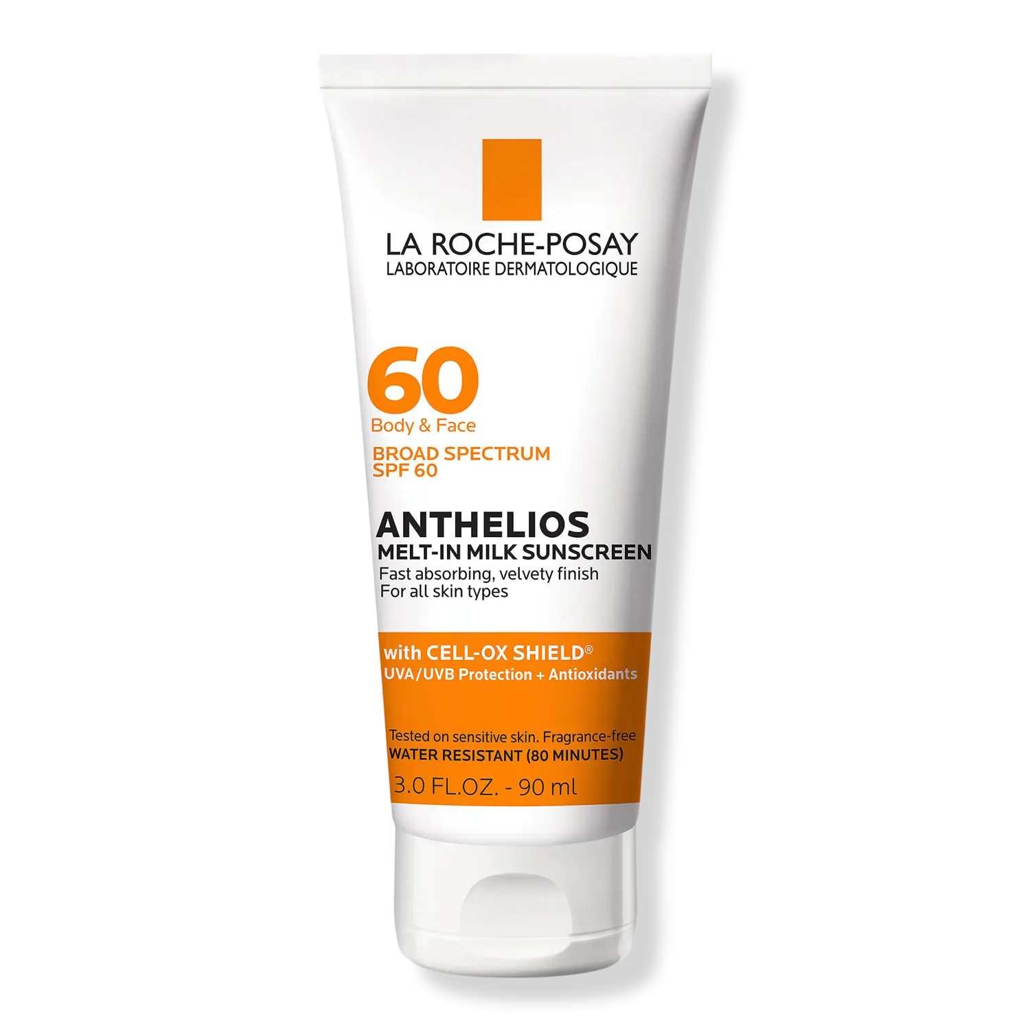 

Солнцезащитное молочко для тела и лица Anthelios Melt-In Milk SPF 60 La Roche-Posay, 3.0 oz