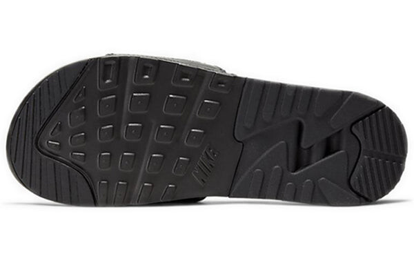 Тапочки air max 90 slide 'black white' Nike, черный — фото 4