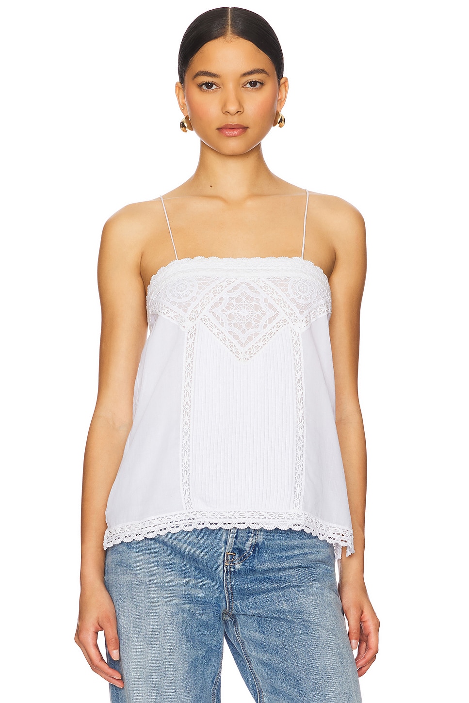 

Топ Gaelia Isabel Marant Etoile, white