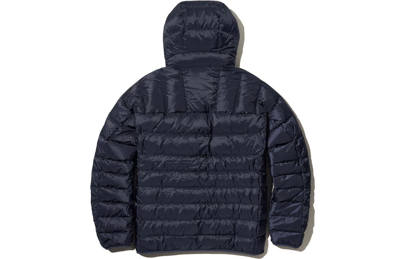 

UNIQLO Мужская синяя пуховая куртка, Navy Blue-69