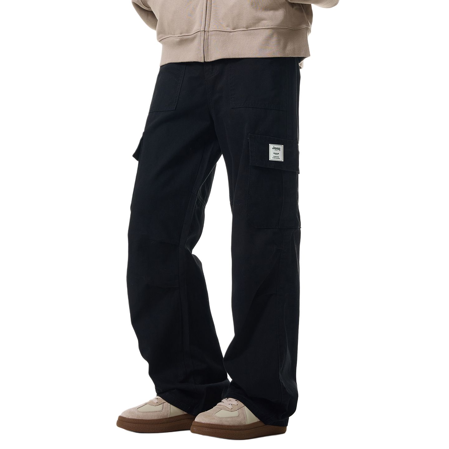 

Повседневные брюки унисекс Moderate Cargo Pants Jeep, черный