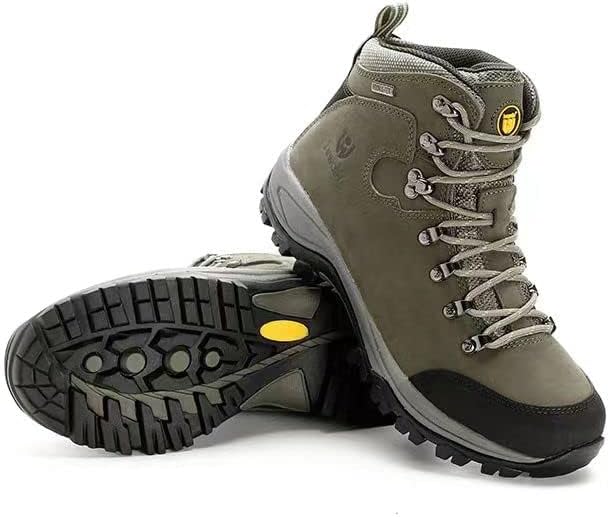 Мужские водонепроницаемые походные ботинки hiwalk, дышащие, для всех типов местности, легкие, ботинки на щиколотку, для трекинга, работы и альпинизма Lumparland, Tan — фото 2