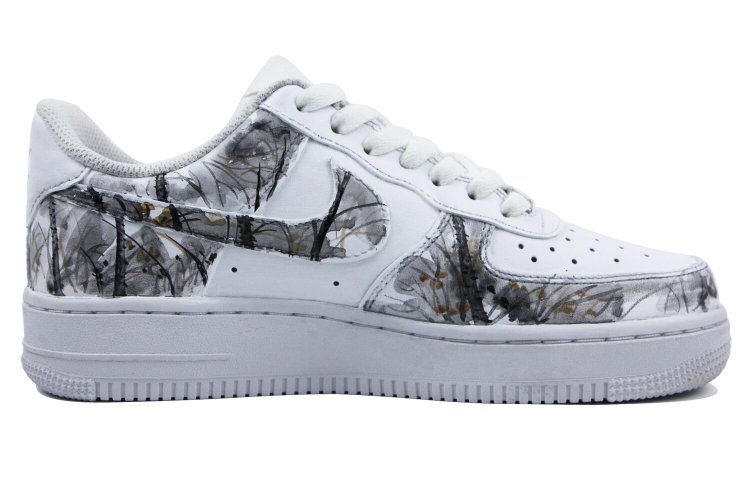 

Кроссовки Nike Air Force 1 Skateboard Shoes Men Low-Top White Black