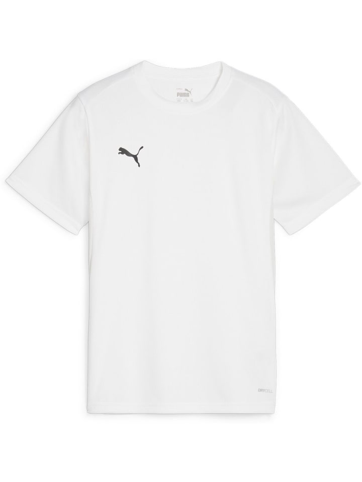 

Футболка TeamGoal Jersey Jr белого цвета Puma, Белый, Футболка TeamGoal Jersey Jr белого цвета Puma