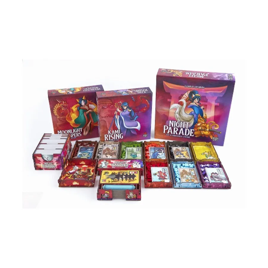 

Вставка для ночного парада сотни ёкай + расширения УФ-принт, Box Inserts (E-Raptor)