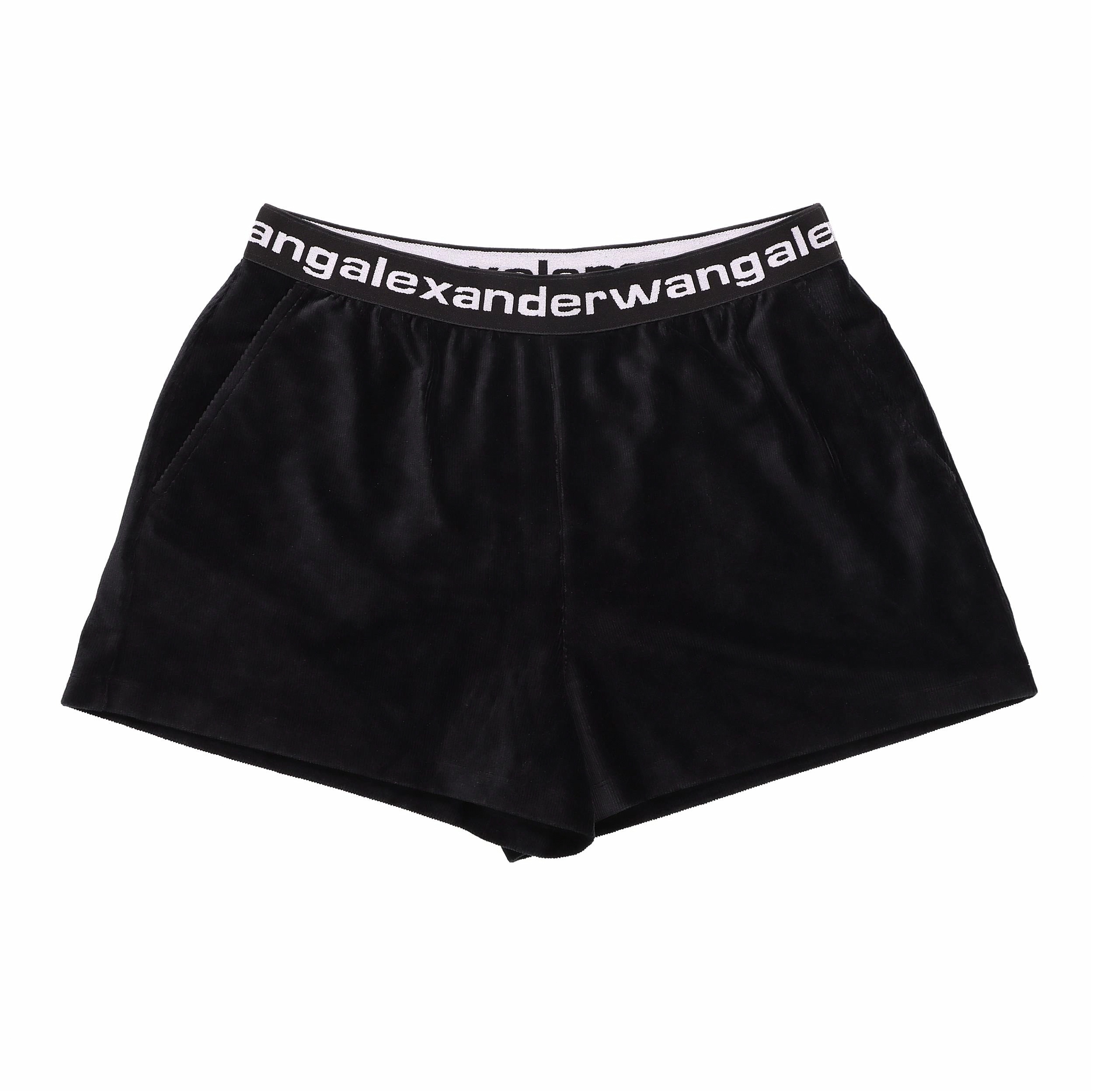 Alexander Wang Женские повседневные шорты черного цвета — фото 4