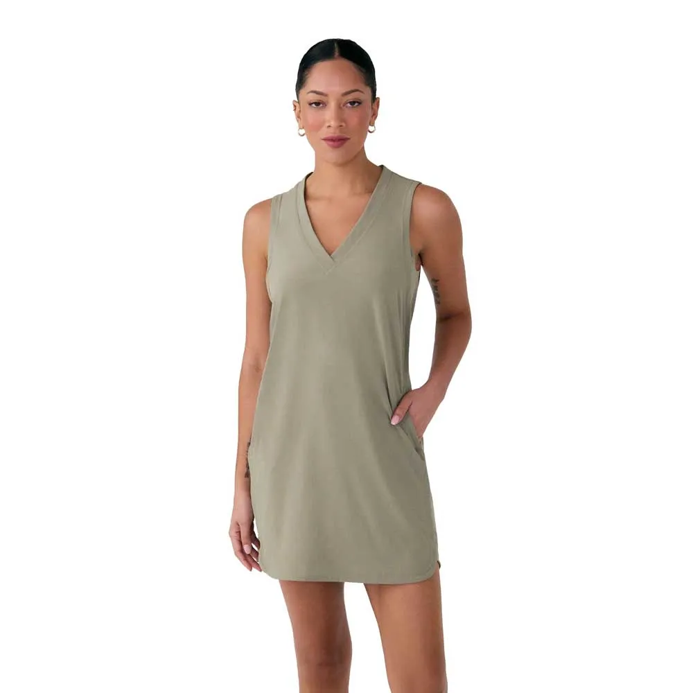 

Платье Lolë Olivie Tank sleeveless short, зеленый