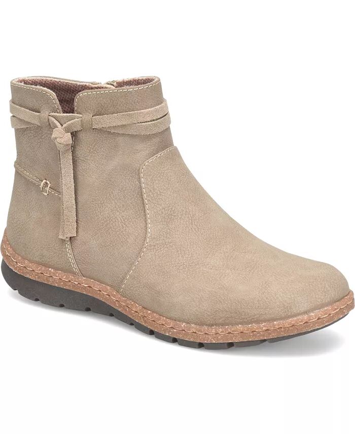 Женские ботильоны Addi Round Toe b.o.c., коричневый/бежевый
