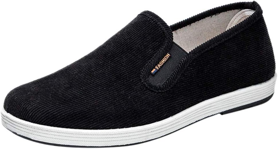 

Мужские кроссовки слипоны широкого размера ортопедические с поддержкой свода стопы, удобные, легкие, дышащие, повседневные Generic, черный