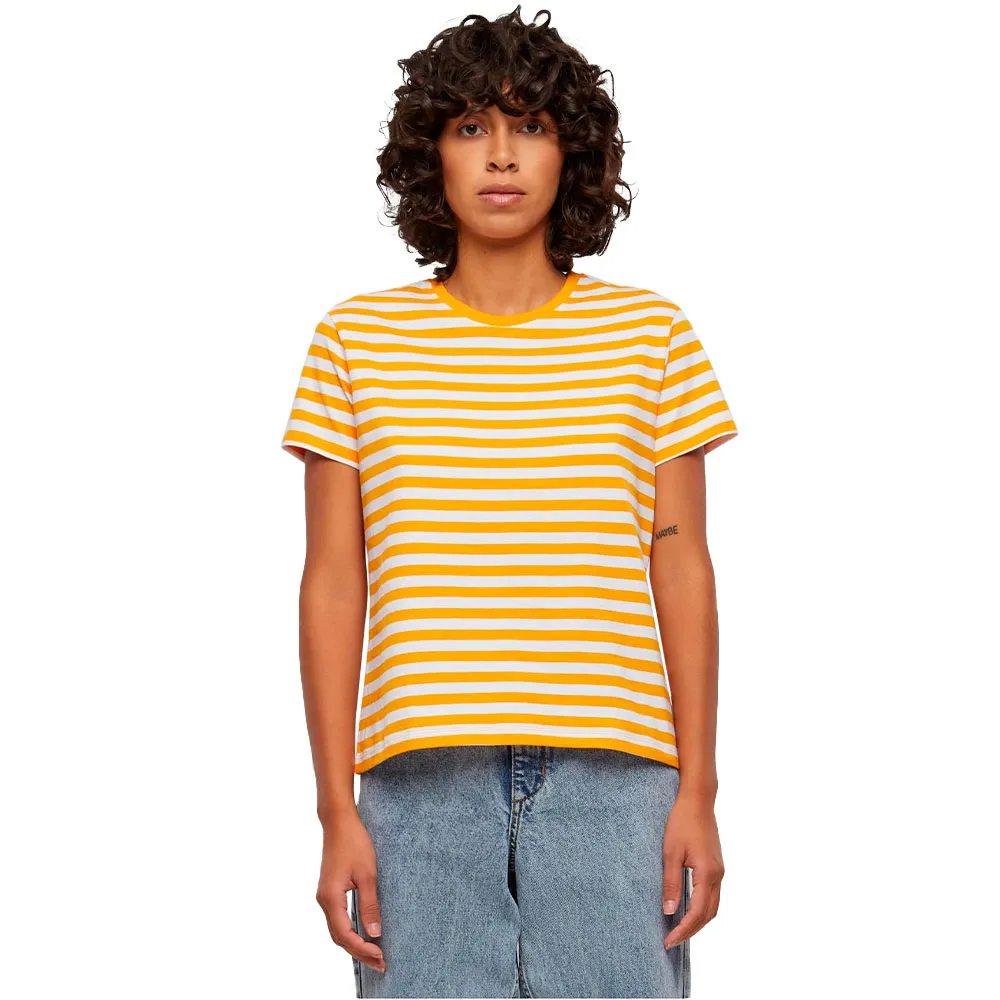 

Футболка с коротким рукавом Urban Classics Regular Striped, желтый