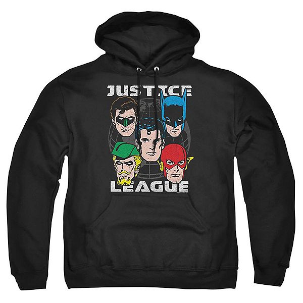 

Толстовка с капюшоном Justice League of America Head of States для взрослых Licensed Character
