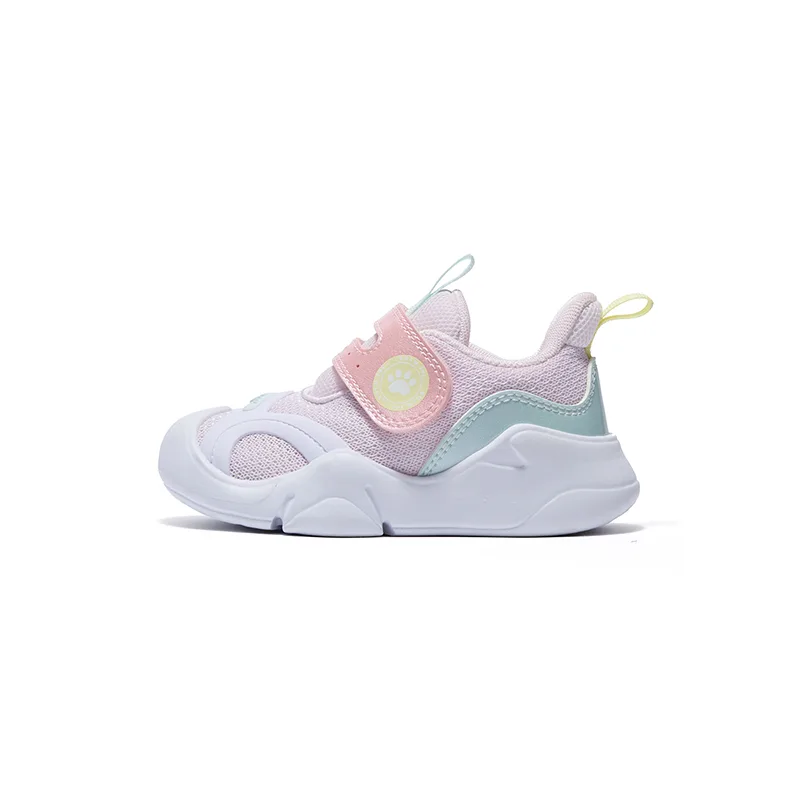 Детские повседневные кроссовки 361°KIDS, Clear Pink/Light Translucent Green/Sweet Fruit Pink