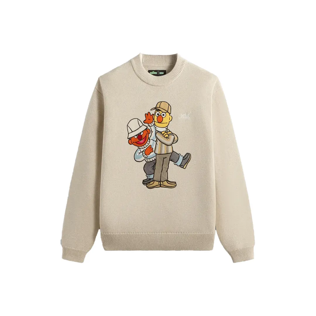 

Футболка Bert и Earnie из «Улицы Сезам» KITH, Sand Mixed Color