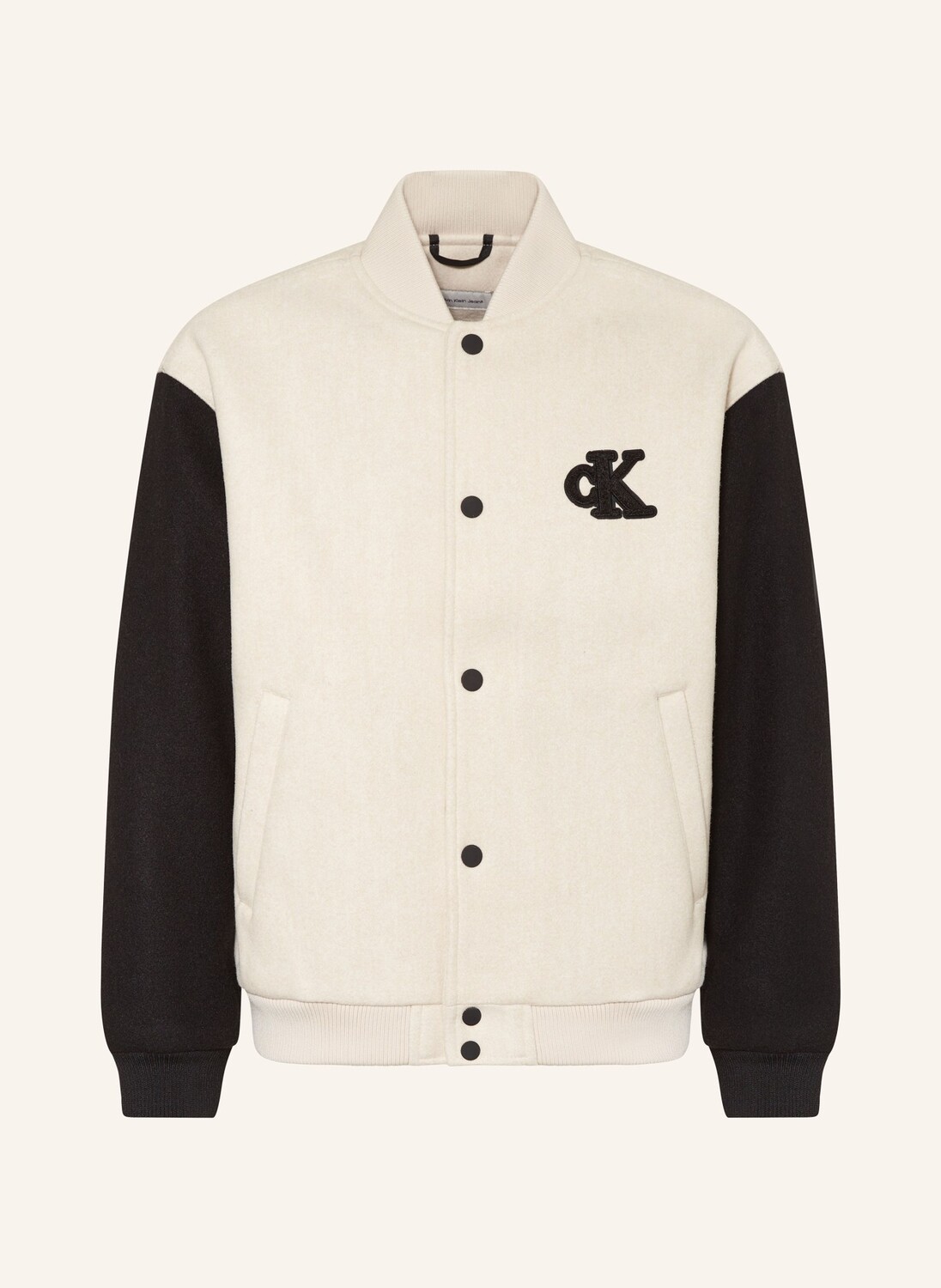 

Куртка колледжа вереск из флиса Calvin Klein, бежевый