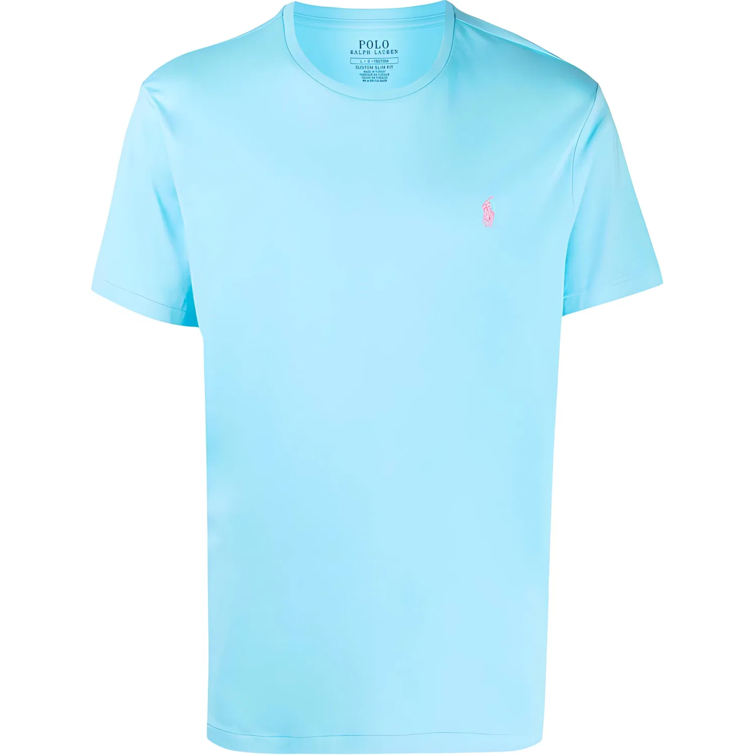Футболка Polo Pony из хлопка Polo Ralph Lauren, Light Blue
