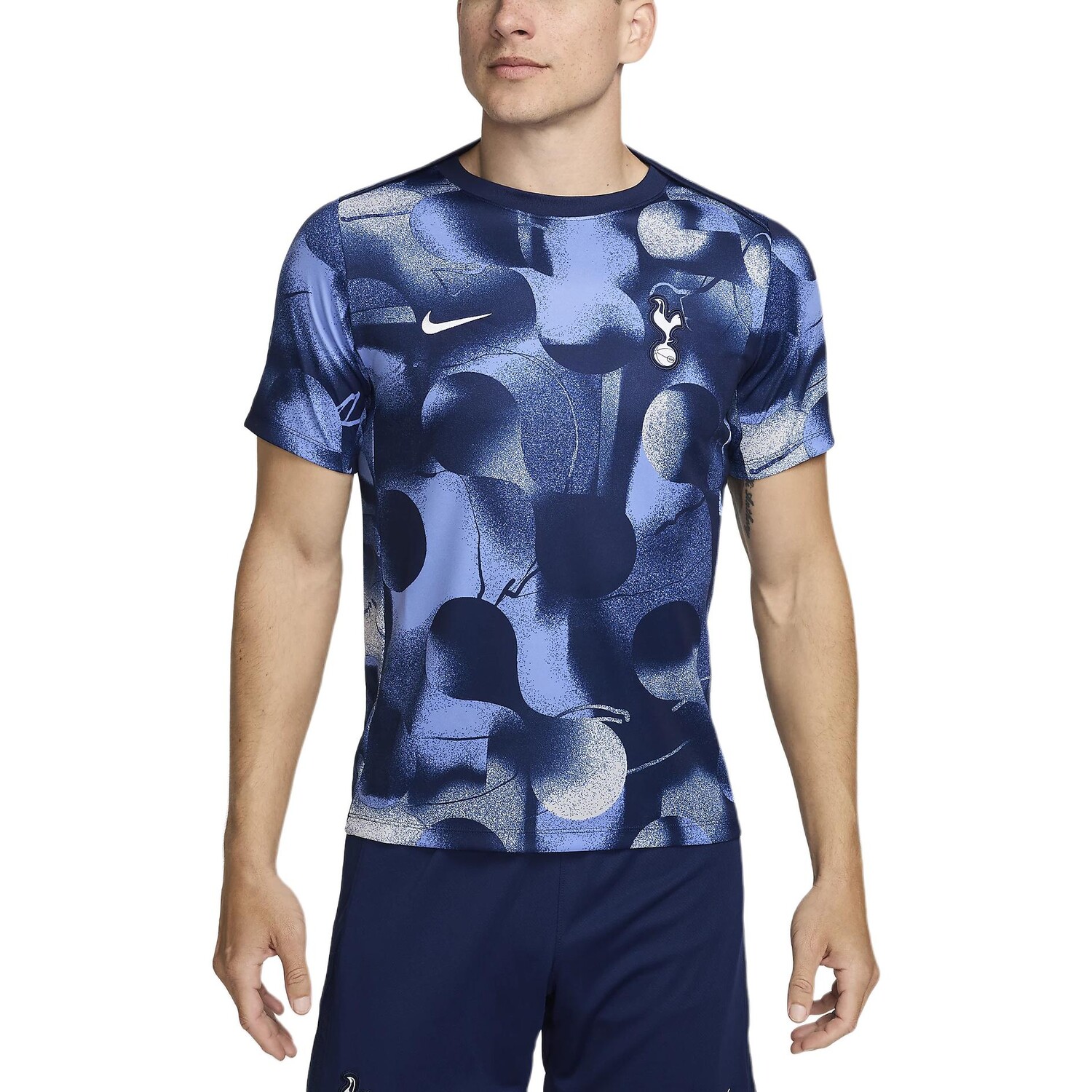 

Футбольная майка мужская синяя Nike, синий
