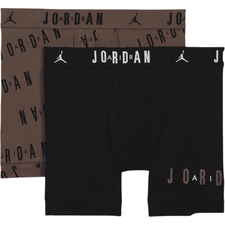 

Мужские Брифы Jordan, 2 шт (Черный Коричневый)