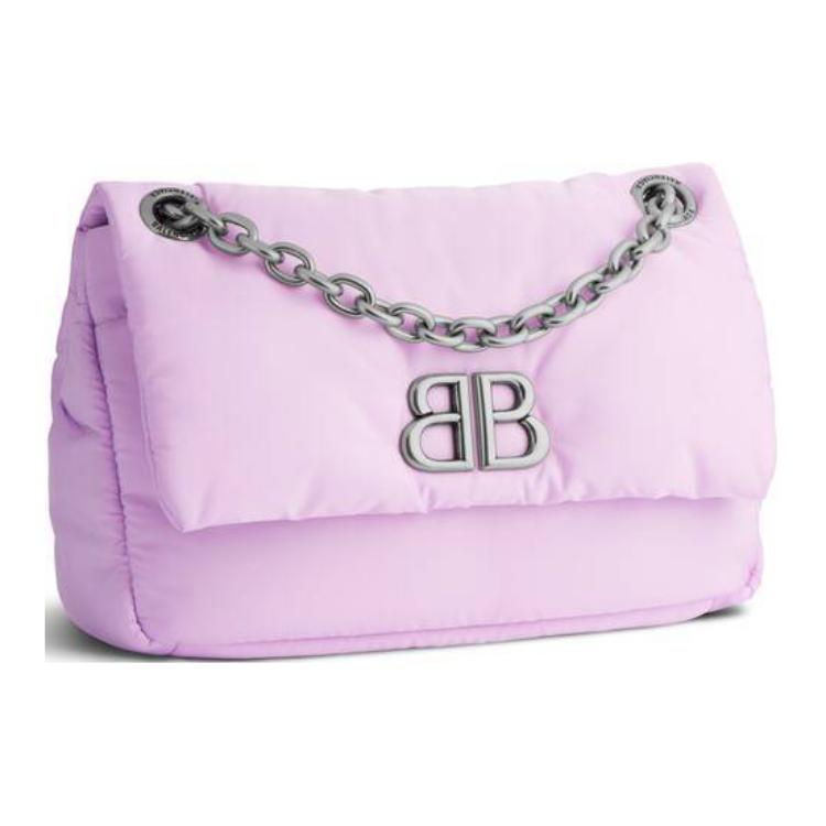 Нейлоновая сумка, мини-сумка через плечо women's lavender Balenciaga, Set (Bag+Dust Bag) — фото 3