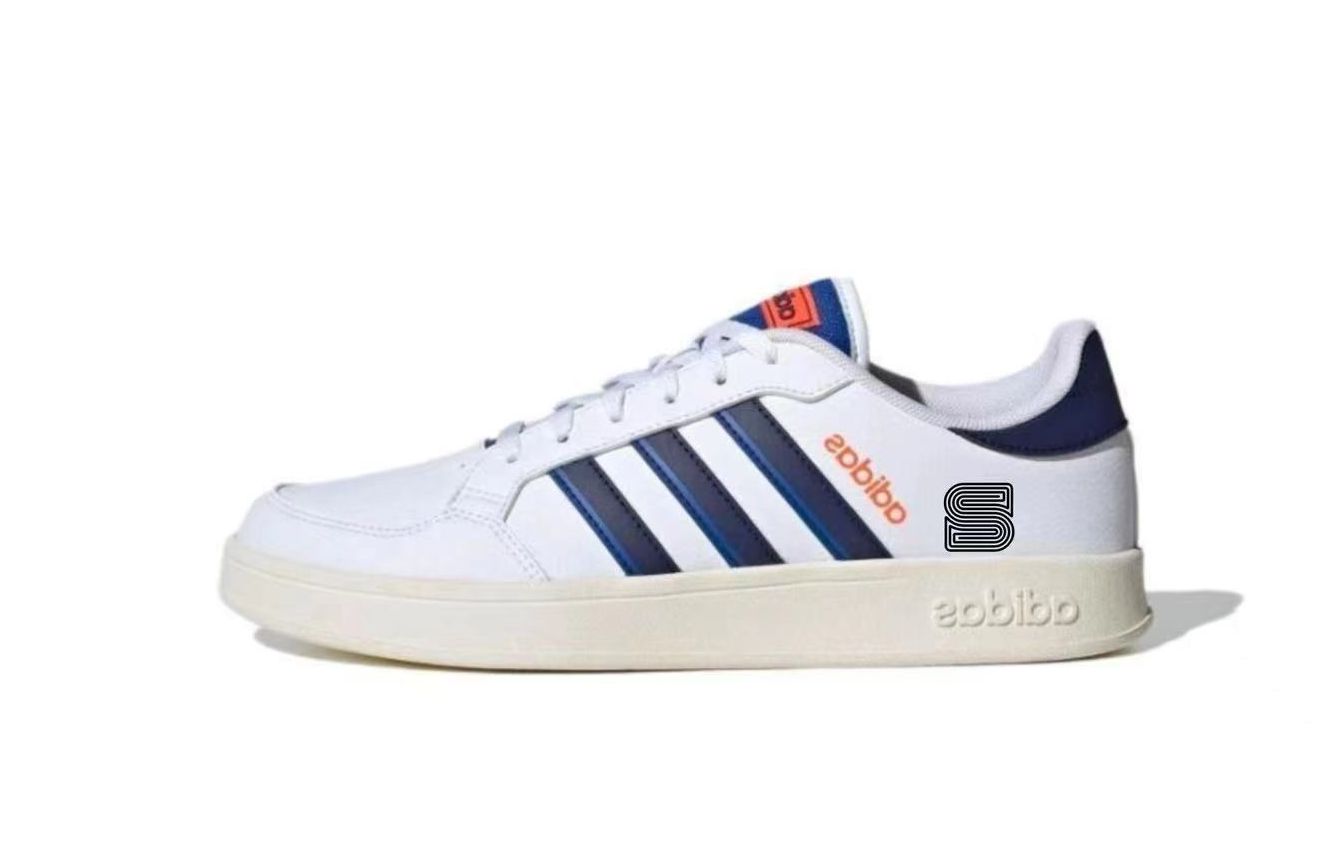 

Кроссовки adidas Hoops 2.0 Skateboarding Shoes Men Low-top White/blue/black, синий