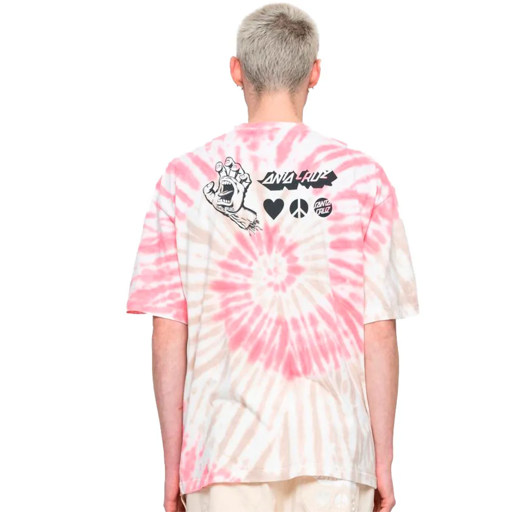 

Футболка с коротким рукавом Santa Cruz Sc all in, розовый