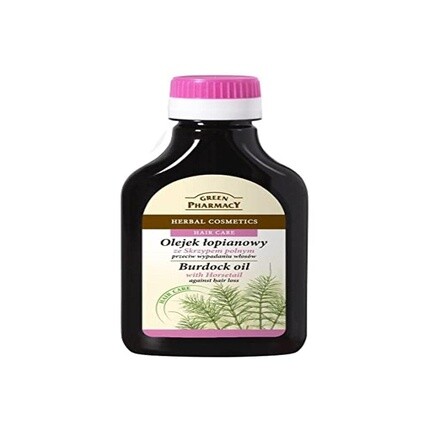

Репейное масло Green Pharmacy с хвощом - от выпадения волос 100мл, Elfa Pharm