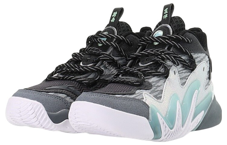Баскетбольные кроссовки Berserk Kids GS Mid-top серые/синие Anta Kids — фото 3