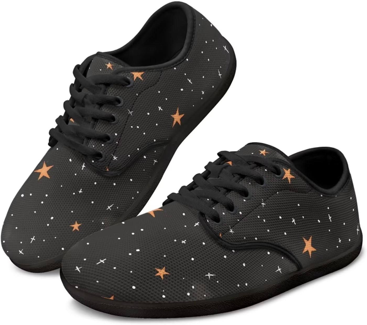

Кроссовки Binienty Barefot для женщин и мужчин, широкие слипоны для бега, походов, тренировок, удобные спортивные туфли на плоской подошве, Universe Stars
